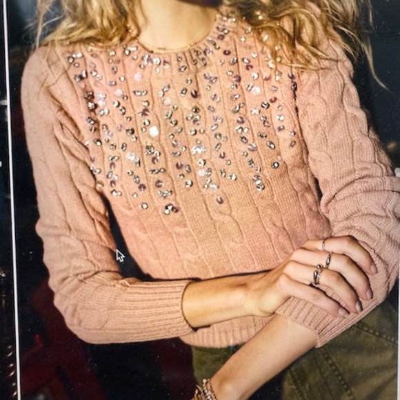 Heartloom June Sweater Nude NWT - Picture 3 of 7